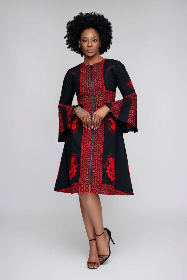 Tanika African Maxi Dress For Women | Kejeo Designs – KEJEO DESIGNS