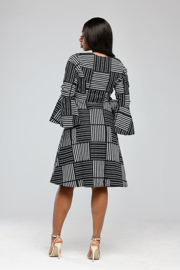 Sanusi African Print Jacket Dress - Ray Darten