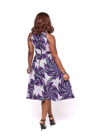 Babirye African Print Dress - Ray Darten