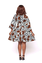 Sekai African Print Dress - Ray Darten