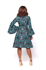 Thema African Print Jacket Dress - Ray Darten