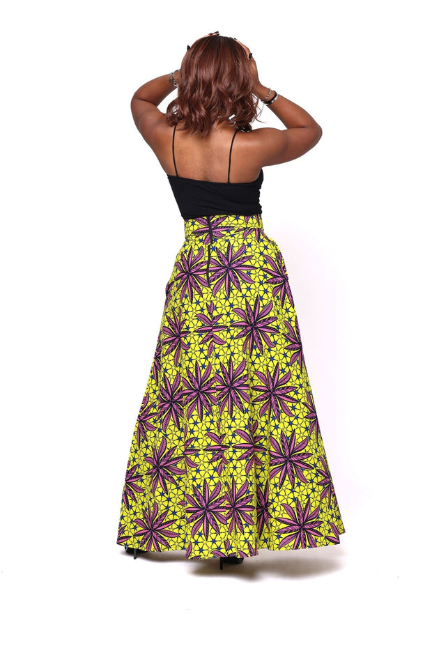 Anfani African Print Skirt - Ray Darten