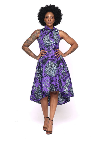 Taraji African Print Dress - Ray Darten