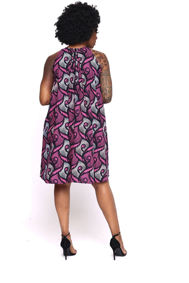 Jabari African Print Dress - Ray Darten