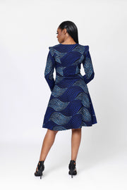 Banwi African Print Jacket Dress