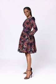 Itanna African Print Jacket Dress