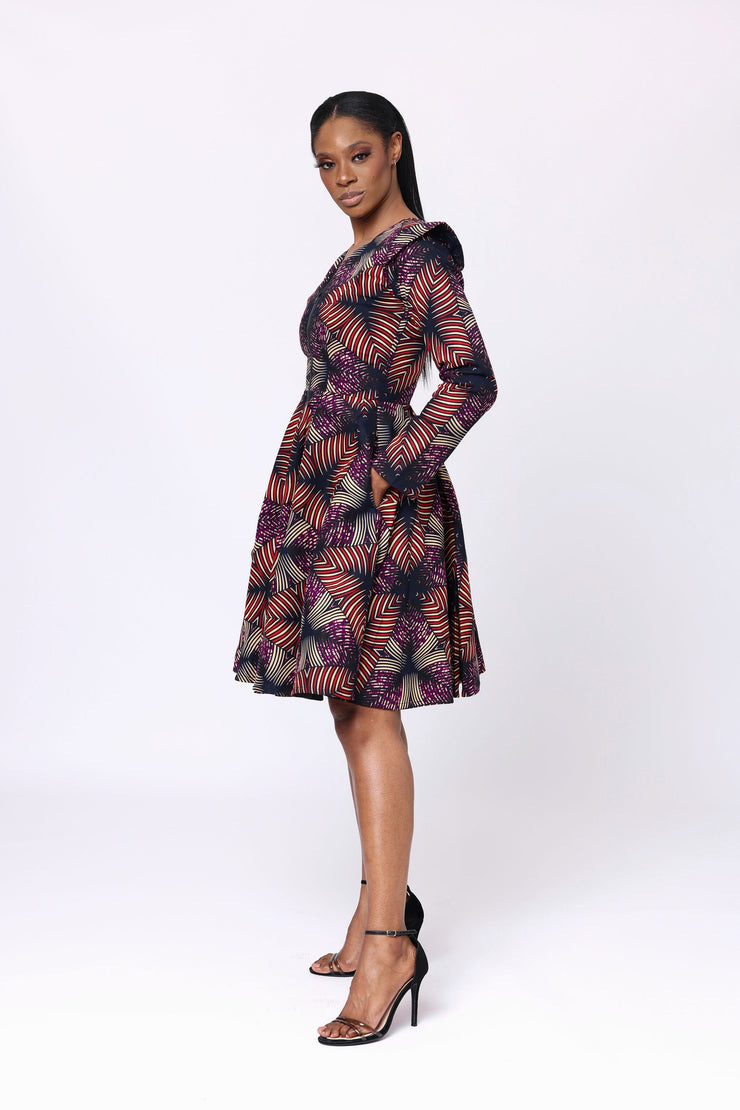 Itanna African Print Jacket Dress