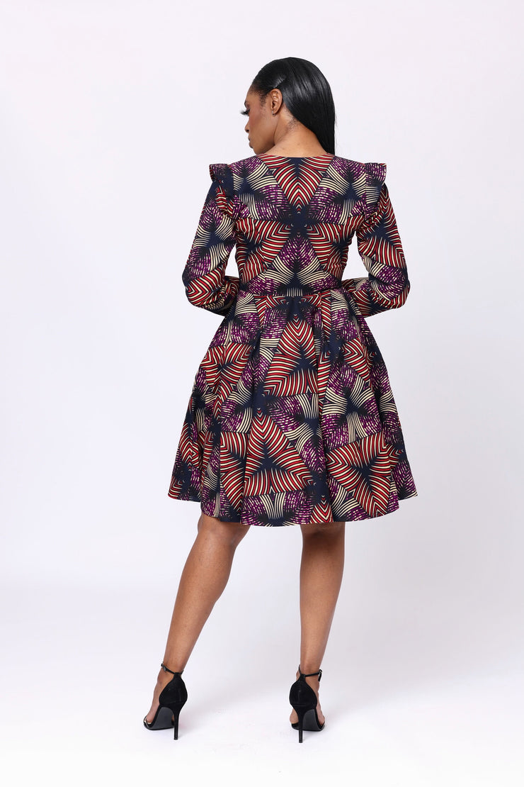 Itanna African Print Jacket Dress
