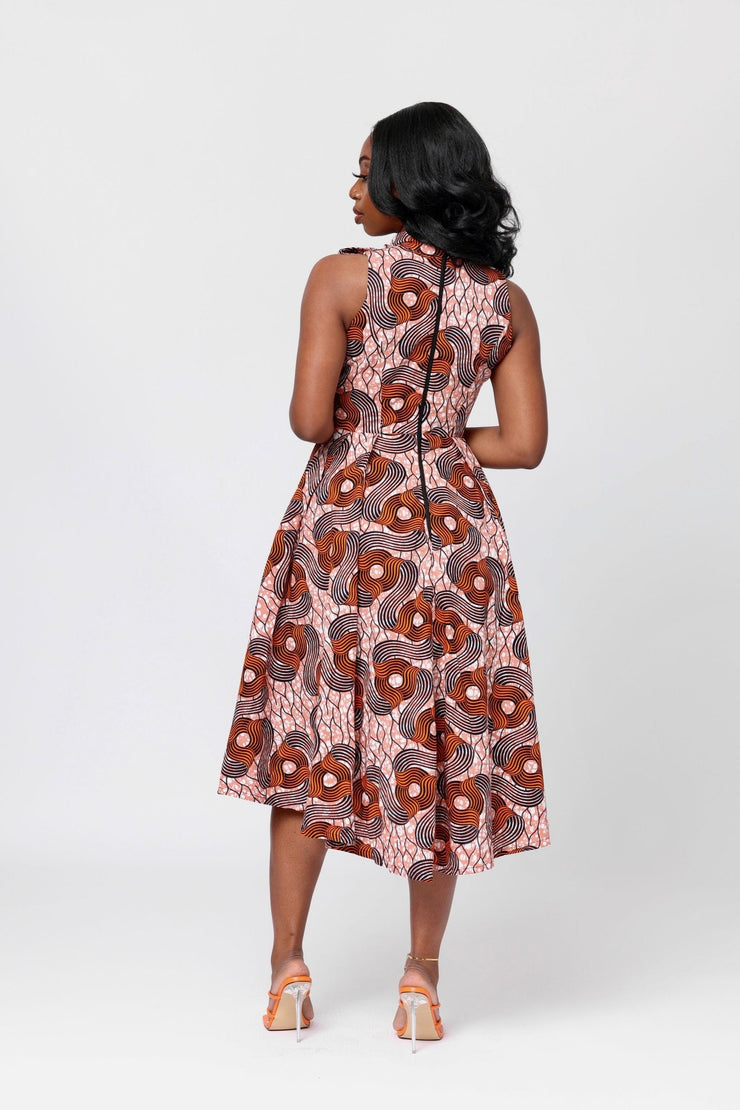 Iroyin African Print Dress - Ray Darten
