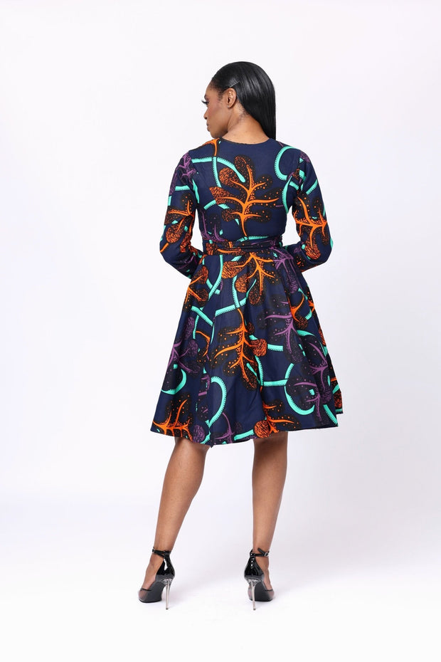 Tamilore African Print Jacket Dress - Ray Darten