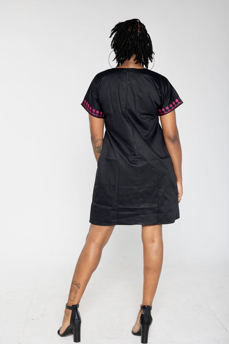 Kebbi Embroidered Dress