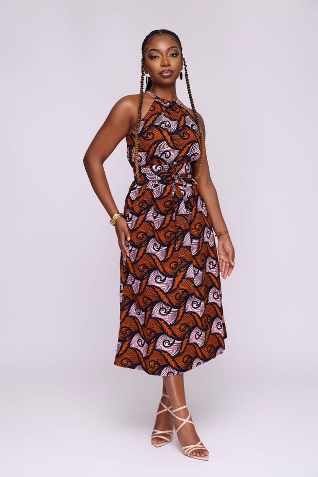 Sisi African Print Dress - Ray Darten