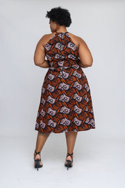 Sisi African Print Dress - Ray Darten