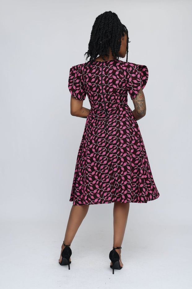 Deola African Print Dress - Ray Darten