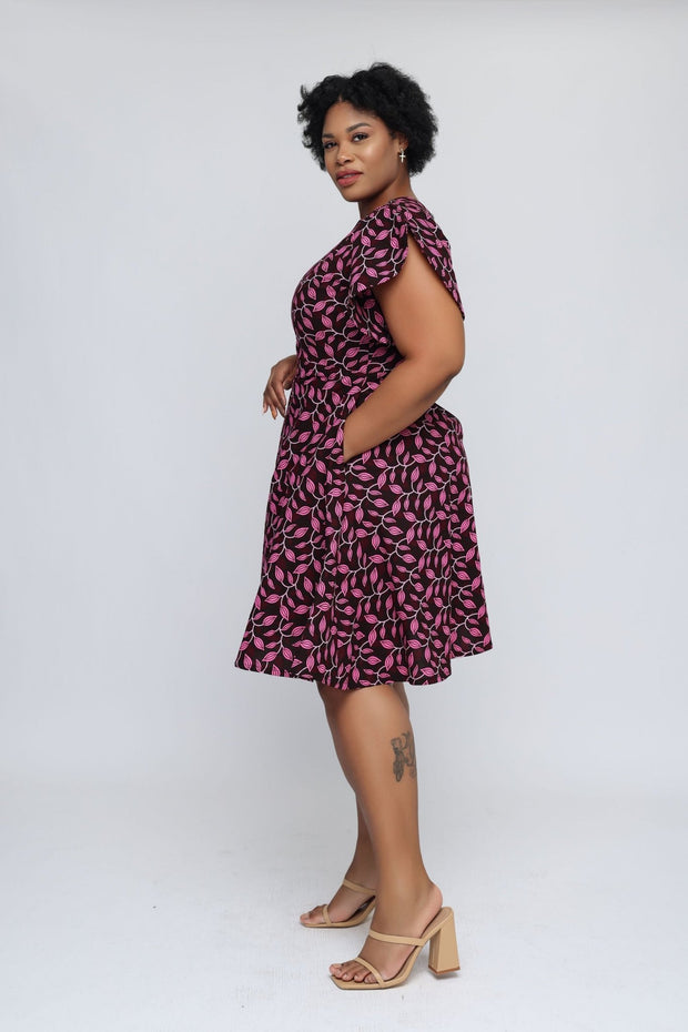 Deola African Print Dress - Ray Darten