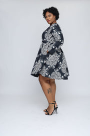 Oge African Print Jacket Dress - Ray Darten