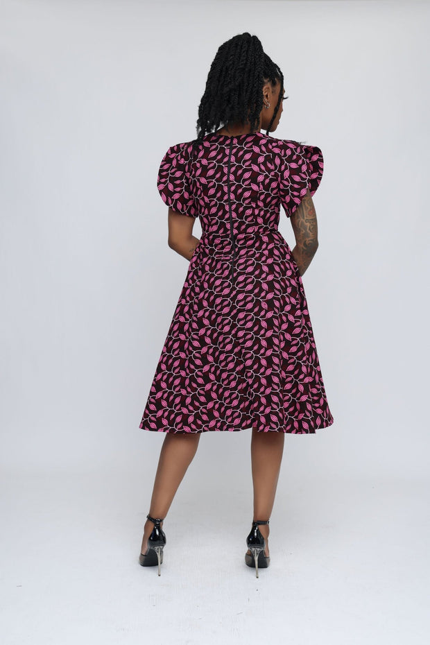 Deola African Print Dress - Ray Darten