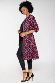 Ami African Print Jacket Dress - Ray Darten