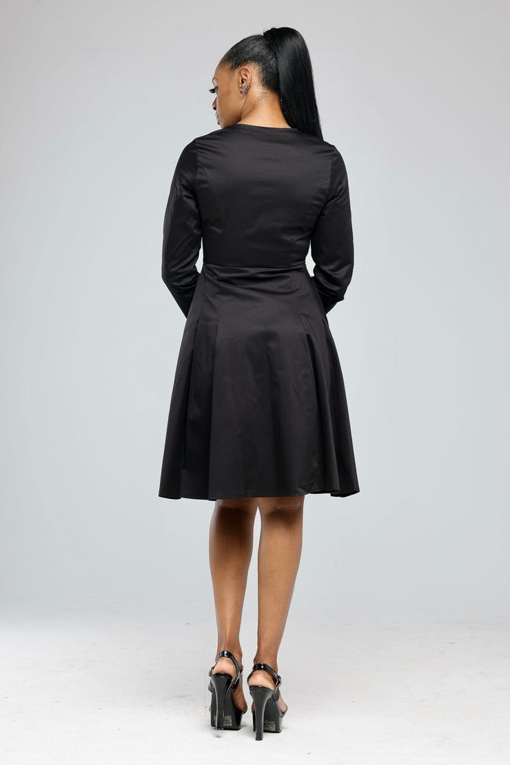 Nifemi Black Jacket Dress – Ray Darten