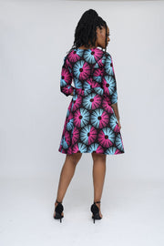 Ayanfe African Print Jacket Dress - Ray Darten