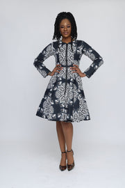 Oge African Print Jacket Dress - Ray Darten