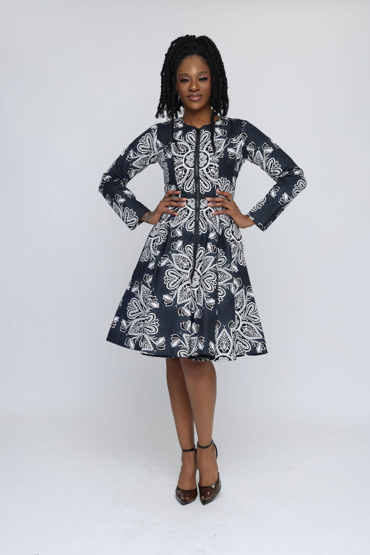 Oge African Print Jacket Dress – Ray Darten