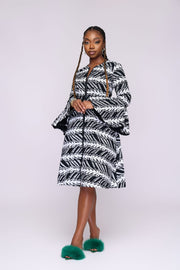 Ponmile African Print Jacket Dress - Ray Darten