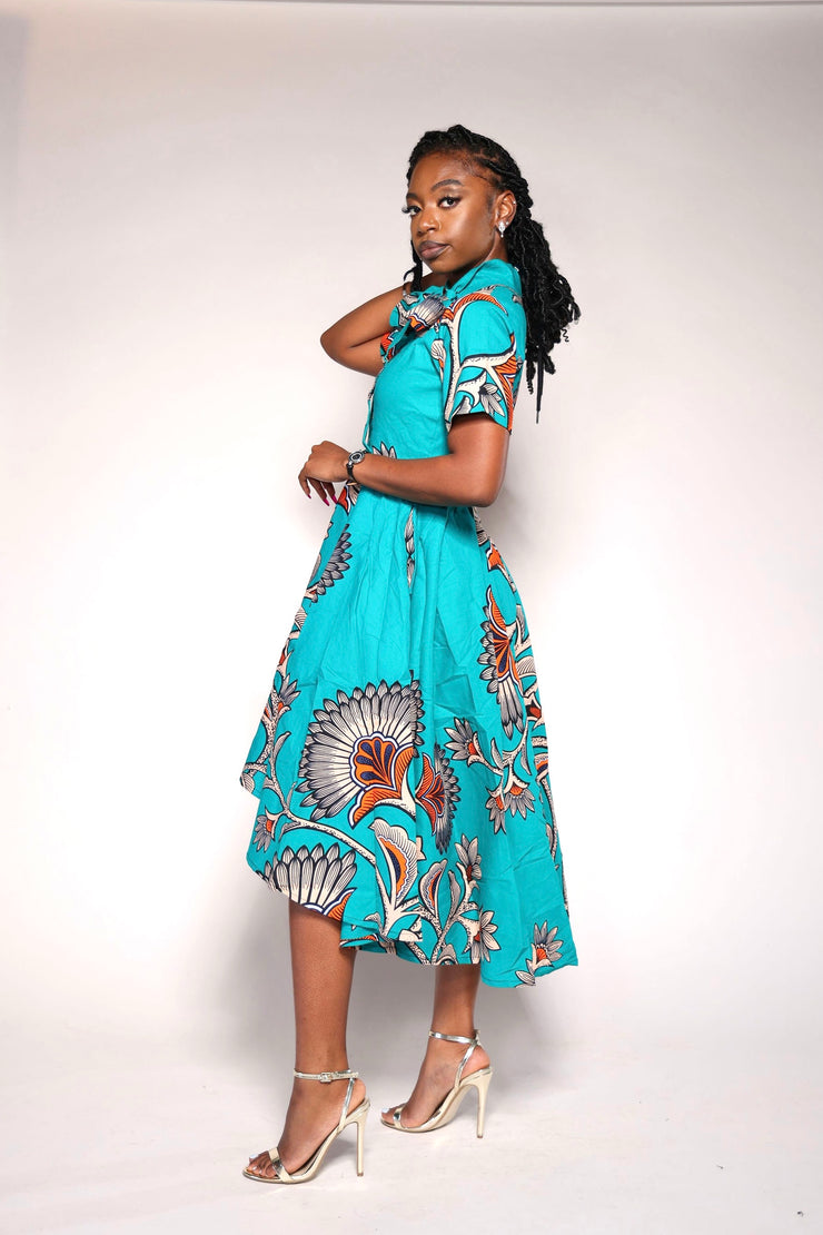 Ikate African Print Dress