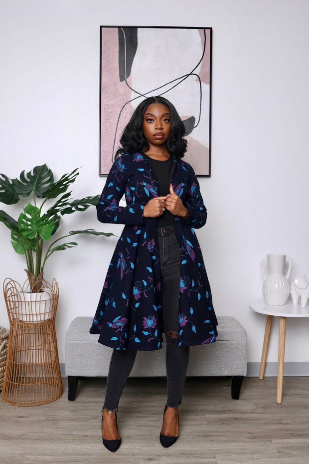 Banife African Print Jacket Dress - Ray Darten