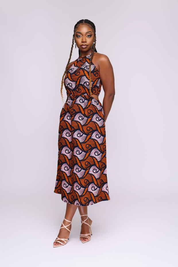 Sisi African Print Dress - Ray Darten