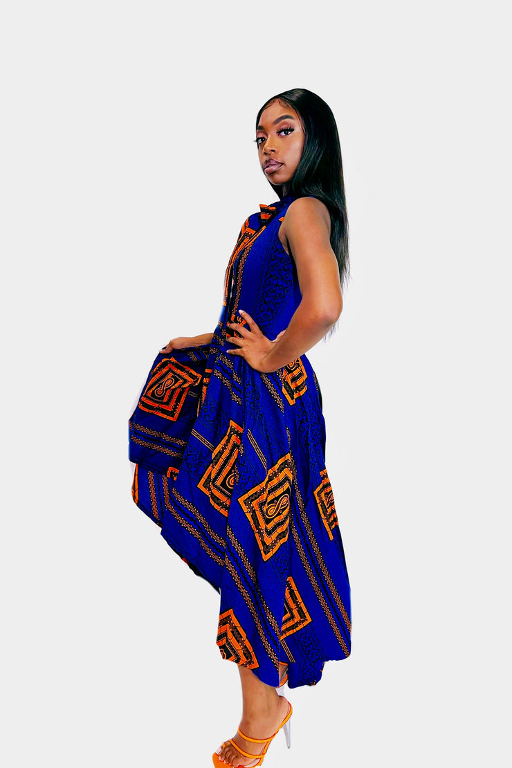 Wemi African Print Dress