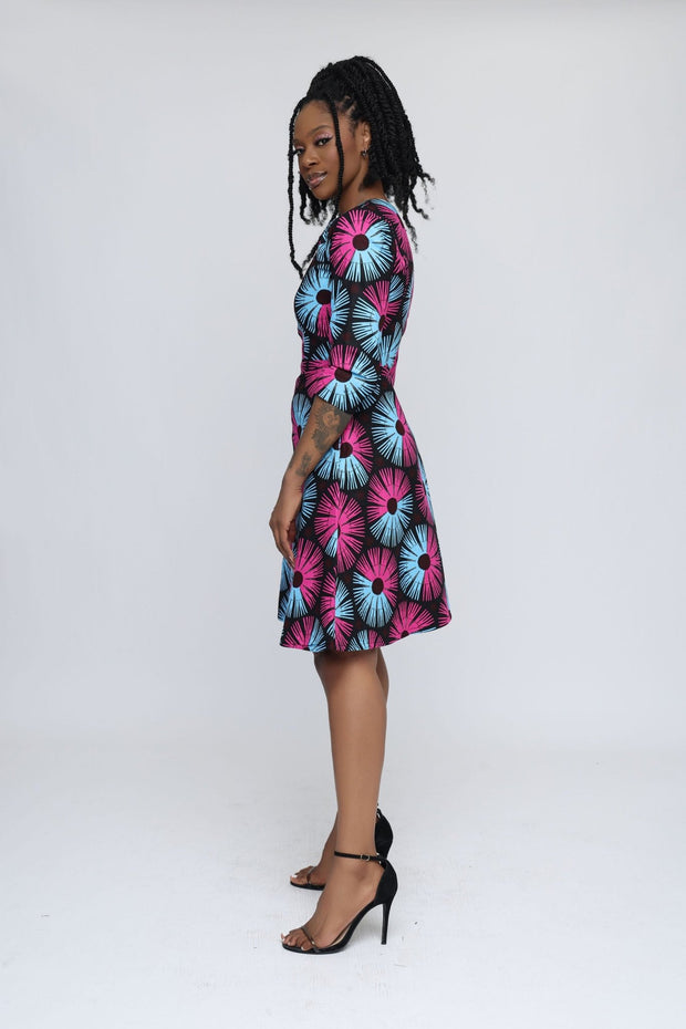 Ayanfe African Print Jacket Dress - Ray Darten