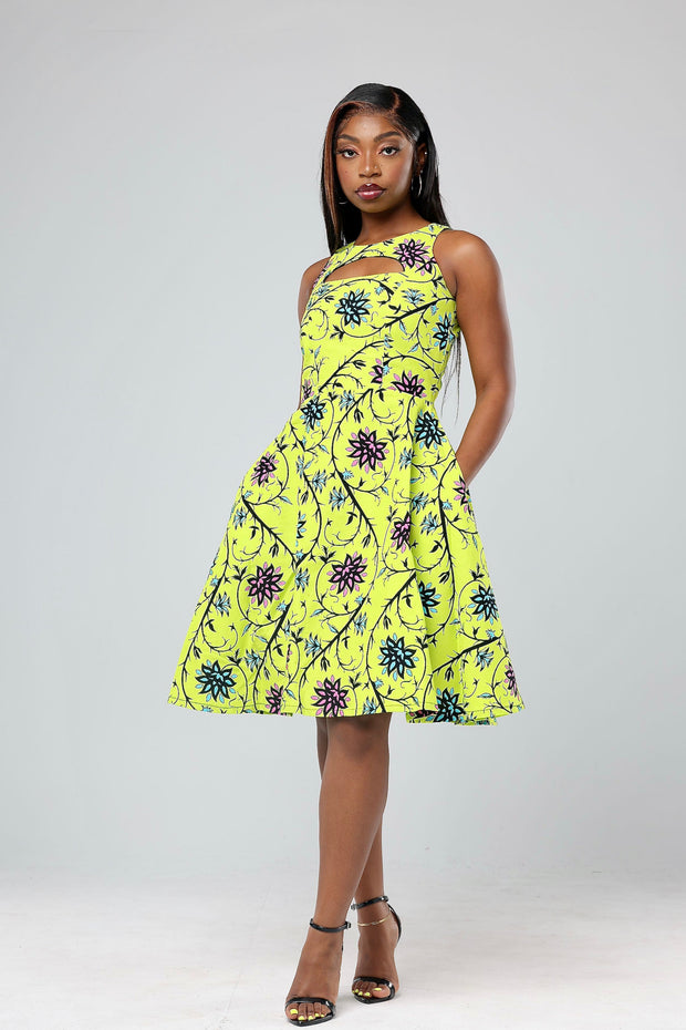 Beji African Print Dress