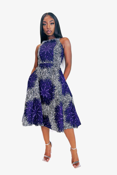 Ayo African Print Dress