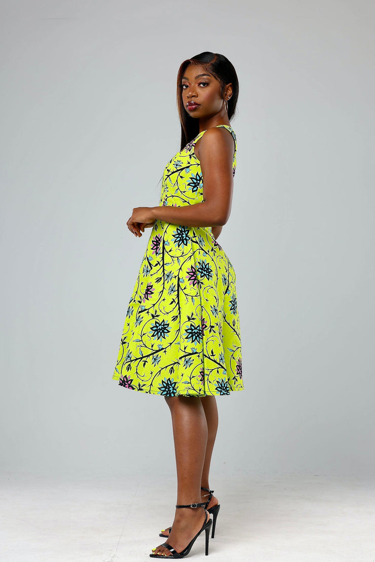 Beji African Print Dress