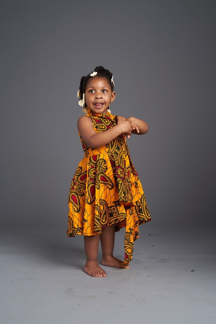 Mother and Daughter African Print Outfits Girl Dresses, Girls