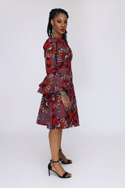 Ayele African Print Jacket Dress - Ray Darten