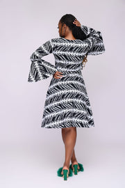 Ponmile African Print Jacket Dress - Ray Darten