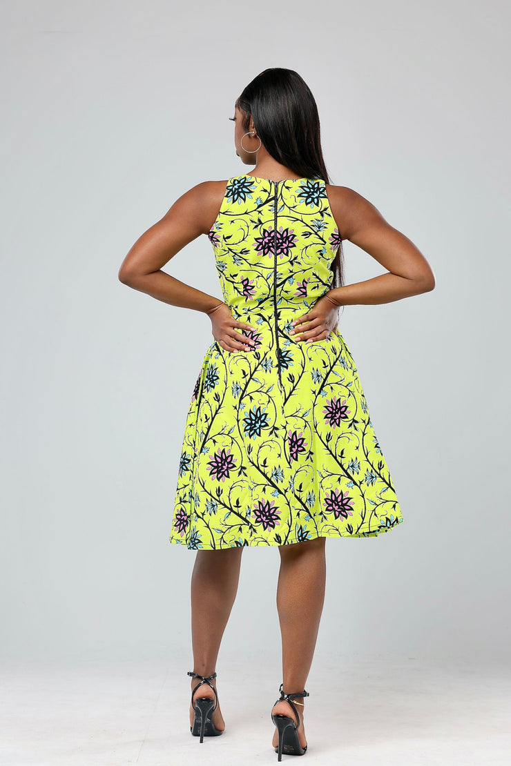 Beji African Print Dress