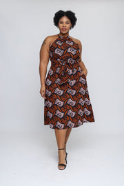 Sisi African Print Dress - Ray Darten