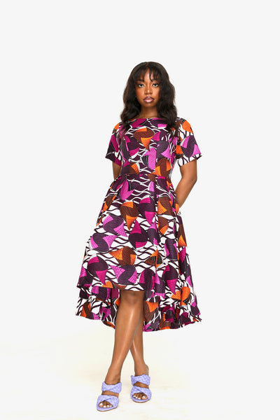Ayoade  African Print Dress