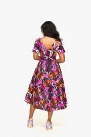 Ayoade  African Print Dress