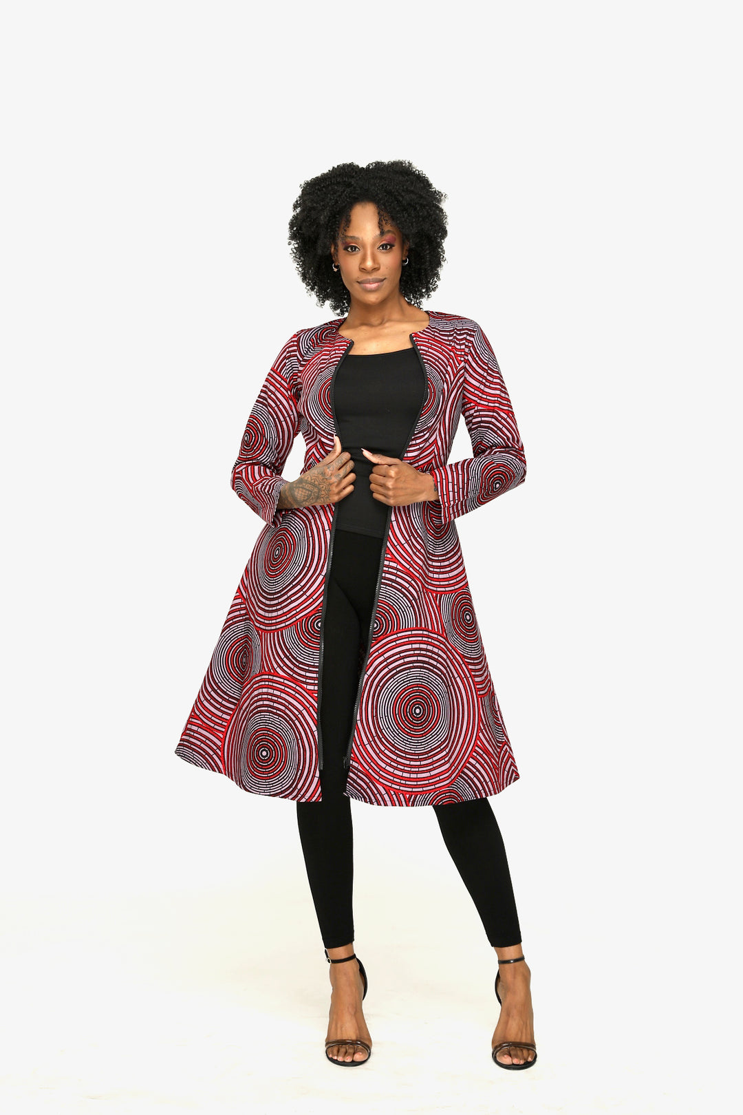 Ireti African Print Jacket Dress Ray Darten Ireti African Print Jacket Dress Ray Darten