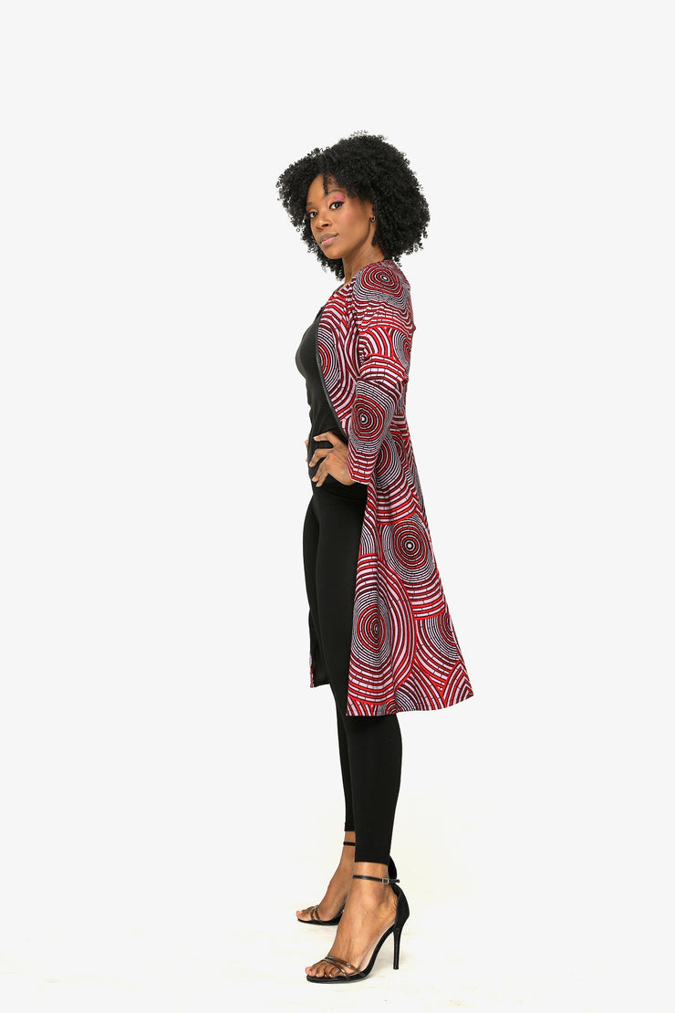 Ireti African Print Jacket Dress