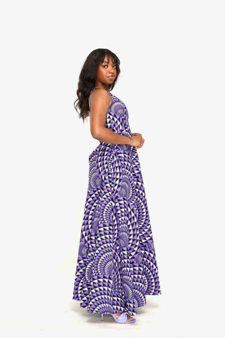 Sumbo African Print Dress