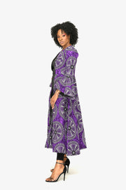 Fikayo African Print Jacket Dress - Ray Darten