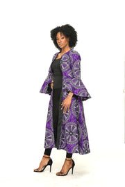 Fikayo African Print Jacket Dress - Ray Darten