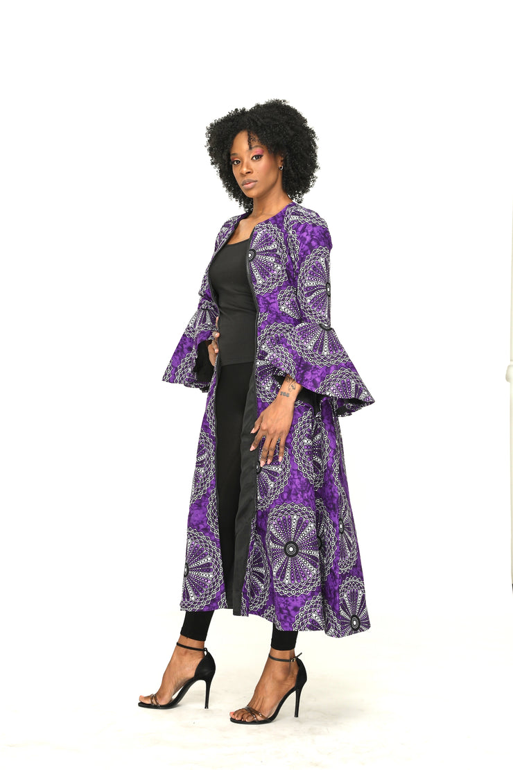 Fikayo African Print Jacket Dress