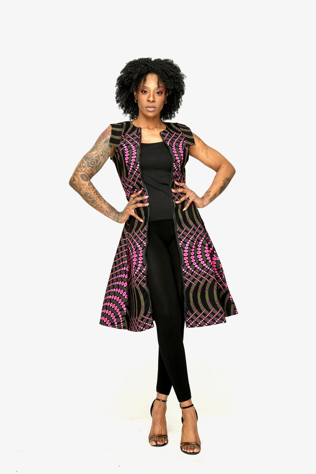 Epe African Print Jacket Dress