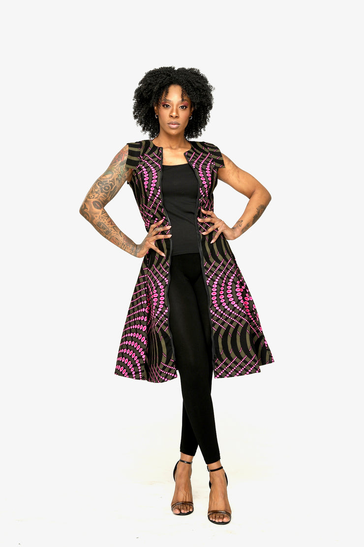 Epe African Print Jacket Dress - Ray Darten